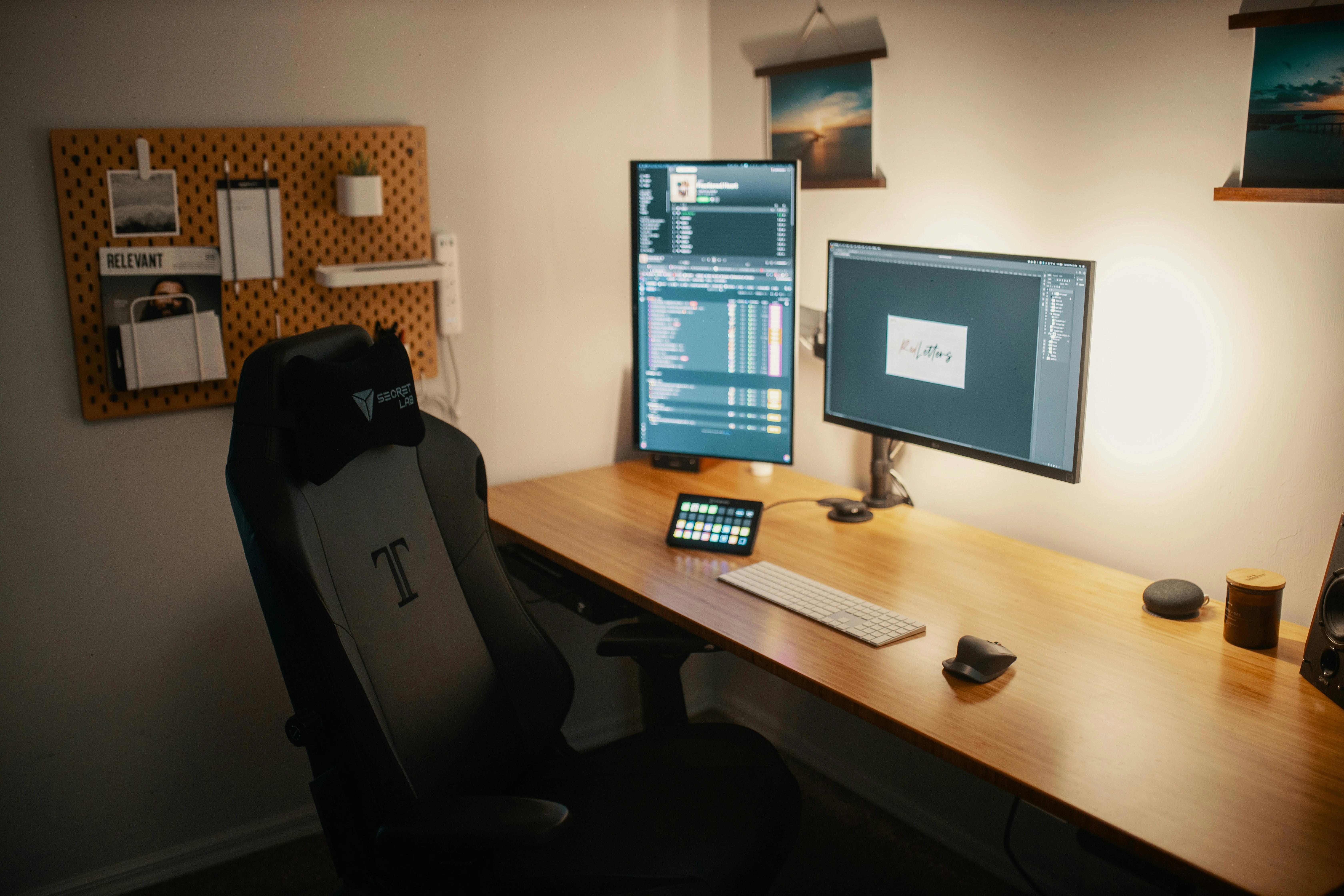 Ergonomic home office standing desk setup for remote teams by Potenza Building Materials Ltd, UK.