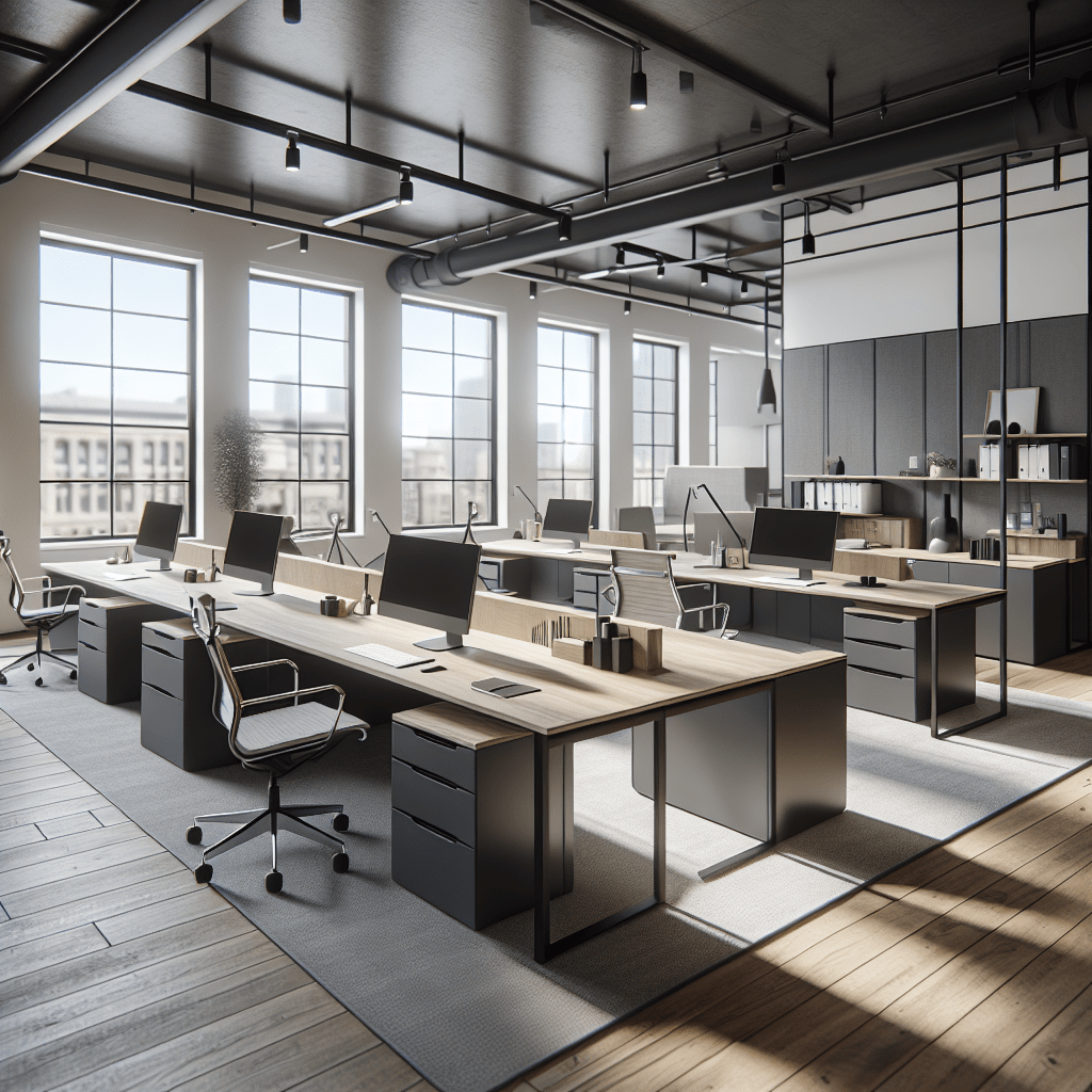 Modern office furniture review insights by Potenza Building Materials Ltd, UK.